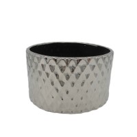 ceramic latest design geometrical concrete flower pot for garden decoration