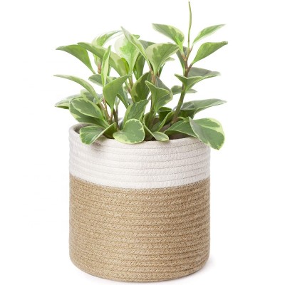 Handmade lightweight seagrass Storage basket Planter craft